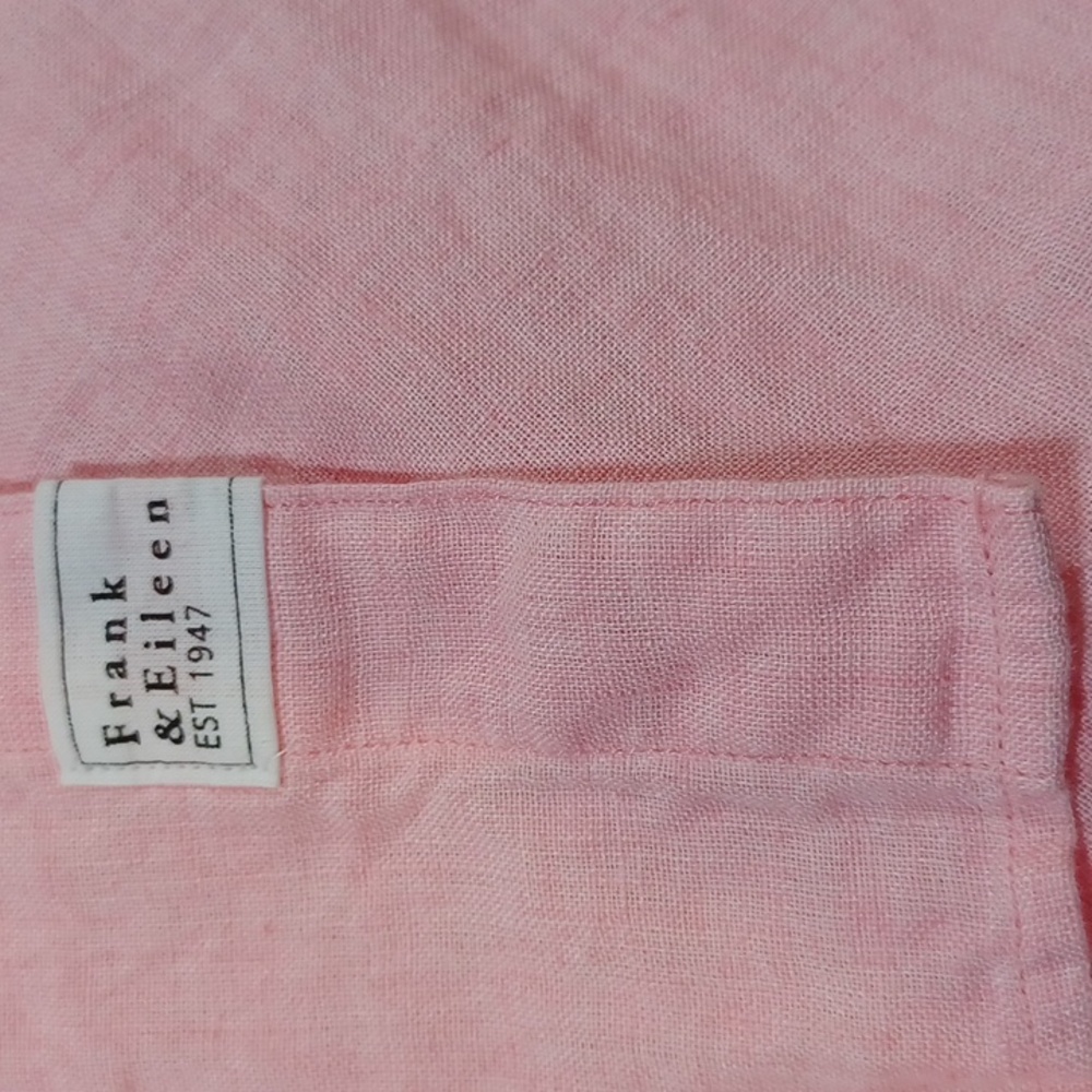 Frank & Eileen Dusty Rose Button-Front Maxi Shirt Dress - Picture 7 of 15